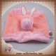 TEX SOS DOUDOU PELUCHE ANE ROSE PLAT DOS RAYE