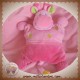 POMMETTE SOS DOUDOU GIRAFE QUASI PLATE DIFFERENT ROSE 