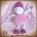 MARESE DOUDOU PELUCHE POUPEE ROSE ET MAUVE SOS