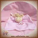 BENGY SOS DOUDOU VACHE PLATE ROSALIE ROSE MAUVE