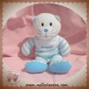 LUMINOU DOUDOU SOS CHAT HOCHET RAYE BLEU JEMINI