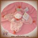 NICOTOY DOUDOU POUPEE PAPILLON FILLE ROSE PLATE ETOILE KIABI