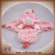 NICOTOY DOUDOU POUPEE PAPILLON FILLE ROSE PLATE ETOILE KIABI