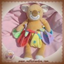 TAKINOU SOS DOUDOU KOALA THAITI COCO MAUVE BEIGE JAUNE