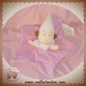 KIABI SOS DOUDOU POUPEE FEE PLATE ROSE FONCE ETOILE NICOTOY