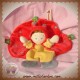 NICOTOY SOS DOUDOU GARCON PLAT ROND COCCINELLE ROUGE JAUNE