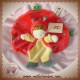 NICOTOY SOS DOUDOU GARCON PLAT ROND COCCINELLE ROUGE JAUNE