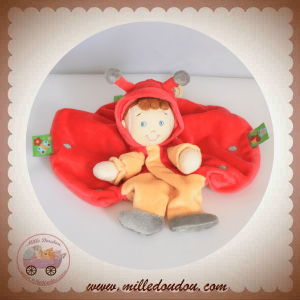 NICOTOY SOS DOUDOU GARCON PLAT ROND COCCINELLE ROUGE JAUNE