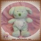 KIMBALOO SOS DOUDOU CHIEN LAPIN VERT BLANC BEBE KMB