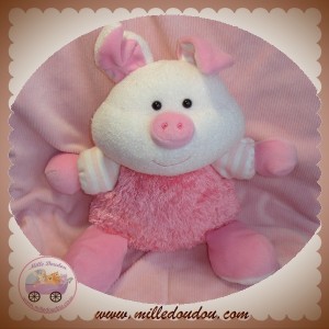 LUMINOU SOS DOUDOU COCHON ROSE FLUORESCENT JEMINI