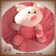 LUMINOU SOS DOUDOU COCHON ROSE FLUORESCENT JEMINI