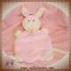 BABYDREAM SOS DOUDOU LAPIN ANE PLAT ROSE ECRU