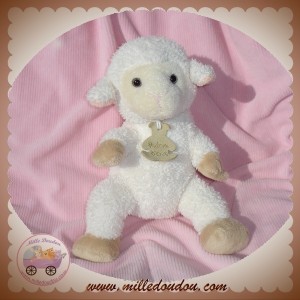 HISTOIRE D'OURS SOS DOUDOU MOUTON BLANC ECRU BEIGE