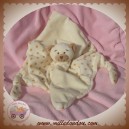 GIOCAMICI SOS DOUDOU OURS ECRU PLAT POIS BEIGE