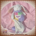 BABYNAT BABY NAT SOS DOUDOU LAPIN ECRU LES BONBONS MOUCHOIR