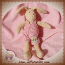 MOULIN ROTY SOS DOUDOU LAPIN SYLVAIN BEIGE SALOPETTE 20 cm