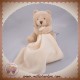 DOUDOU ET COMPAGNIE OURS BEIGE PRALINE MOUCHOIR SOS