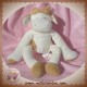 BAWI SOS DOUDOU VACHE ECRU BEIGE BABYNAT