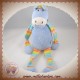 DPAM SOS DOUDOU ANE BLEU JAMBES MULTICOLORE