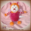 CARREBLANC SOS DOUDOU PAPILLON ORANGE ROSE VIOLET