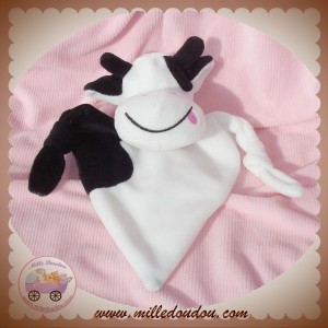 DIVERS SOS DOUDOU VACHE PLATE BLANCHE NOIR BLANC