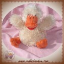 PLANET PLUCH SOS DOUDOU CANARD ECRU ORANGE JEMINI