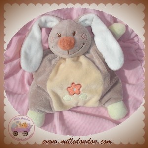 NATTOU SOS DOUDOU LAPIN JADE QUASI PLAT BEIGE HOCHET