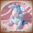 DISNEY NICOTOY DOUDOU ANE BOURRIQUET BLEU CLAIR 15 cm