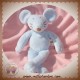 BAWI SOS DOUDOU PELUCHE SOURIS BLEU