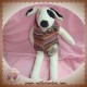 MOULIN ROTY DOUDOU CHIEN JULIUS BLANC SALOPETTE LA GRANDE FAMILLE