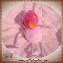 ORCHESTRA SOS DOUDOU SOURIS KAZIBAO ROSE ET ORANGE CORDE