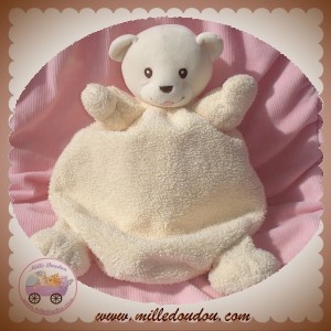 NOUNOURS SOS DOUDOU OURS BLANC ECRU REMBOURRE