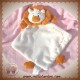 TCF SOS DOUDOU LION BLANC ECRU MARRON PLAT 27AAZION