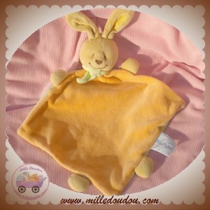 KIMBALOO SOS DOUDOU LAPIN BEIGE PLAT ORANGE VERT