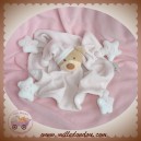 BOUT'CHOU MONOPRIX DOUDOU SOS DREAMBEAR OURS PLAT ROSE BOUT ETOILES