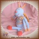 MOULIN ROTY DOUDOU CRICKET POUPEE ZEPHIR BLEU 33 CM SOS