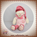 DOUDOU ET COMPAGNIE SOS CHAT MINOUCHETTE PANTIN ECRU ROSE 1577