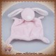 GRAIN DE BLE DOUDOU LAPIN ROSE PLAT BLANC SOS