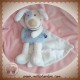 SUCRE D'ORGE SOS DOUDOU CHIEN BLEU COCARD CAJOU MOUCHOIR