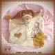 BABYNAT BABY NAT SOS DOUDOU OURS MARRON PLAT ECRU BEIGE