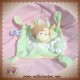 MGM SOS DOUDOU GIRAFE VACHE PLAT ECRU VERT FLEUR