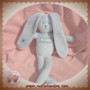 PETIT BATEAU SOS DOUDOU LAPIN BLEU VELOURS PINPIN D'AMOUR