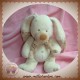 NICOTOY DOUDOU LAPIN ECRU ECHARPE BOUT BEIGE SOS