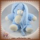 GIPSY SOS DOUDOU LAPIN BLEU ET ECRU GRANDES OREILLES