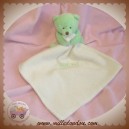 BABYNAT BABY NAT SOS DOUDOU OURS VERT MOUCHOIR