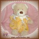 TEX SOS DOUDOU OURS BEIGE COMBINAISON ORANGE JUNGLE GIRAFE