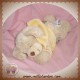 KIABI SOSDOUDOU CHIEN BOUCLETTE BEIGE MUSICAL SWEAT JAUNE