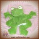 HISTOIRE D'OURS SOS DOUDOU GRENOUILLE MARIONNETTE VERTE