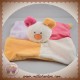 BEBEREVE SOS DOUDOU OURS SOURIS PLAT BLANC JAUNE MAUVE