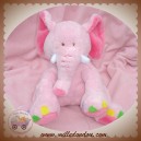 GIPSY SOS DOUDOU ELEPHANT ROSE 18 CM